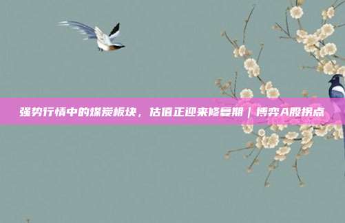 强势行情中的煤炭板块，估值正迎来修复期｜博弈A股拐点