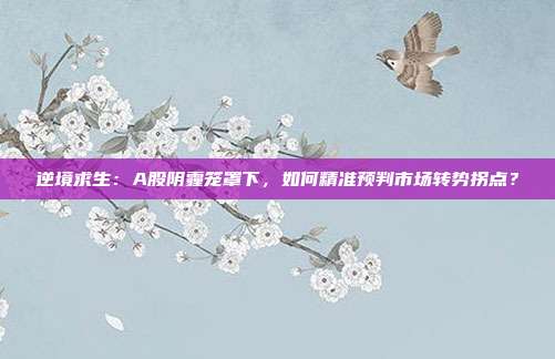 逆境求生：A股阴霾笼罩下，如何精准预判市场转势拐点？