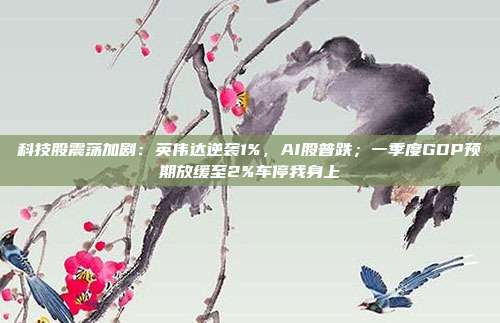 科技股震荡加剧：英伟达逆袭1%，AI股普跌；一季度GDP预期放缓至2%车停我身上